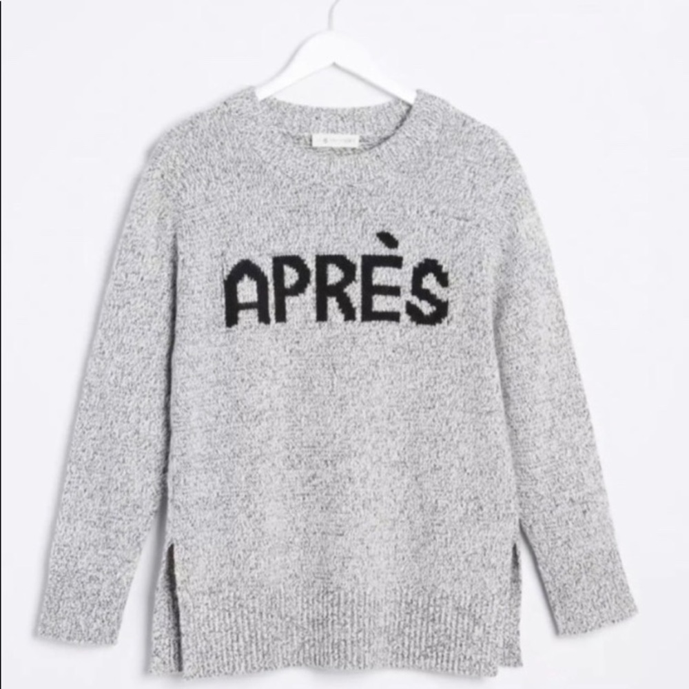 In Search of!! Apres Lou & Gray Loft Sweater X Large ISO
